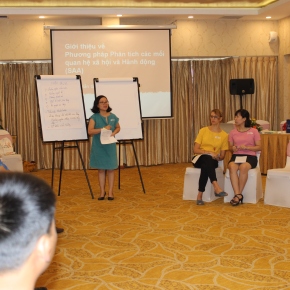 Improving capacity development on role of gender in pig research in Vietnam