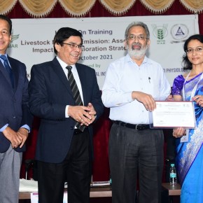 ILRI and ICAR partners conduct hands-on training on reducing methane emissions from&nbsp;livestock