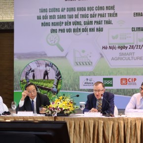 Media clippings: Vietnam Ministry of Agriculture – CGIAR forum on research and innovation for low emission agriculture and climate change adaptation and&nbsp;mitigation